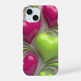 Elegant Heart Design Phone Case – Cute Love