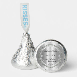 Elegant Heart Diamonds 10th Wedding Anniversary Hershey®'s Kisses®