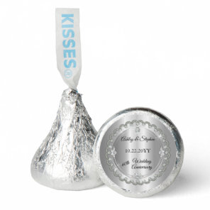 Elegant Heart Diamonds 60th Wedding Anniversary Hershey®'s Kisses®