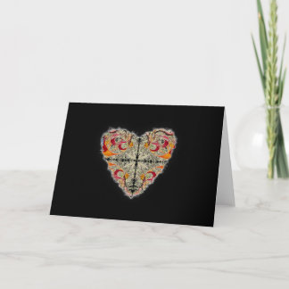 Elegant Heart Holiday Card
