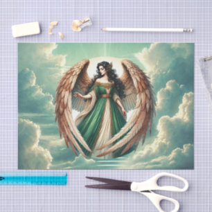 Elegant Heavenly Angel lovers  Tissue Paper
