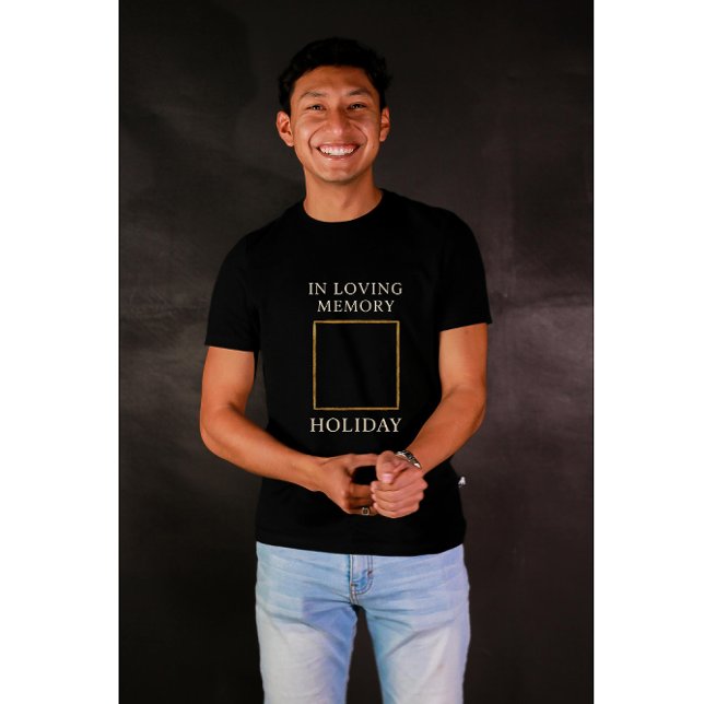 Elegant Heavenly Holiday Memorial Tribute – Person T-Shirt (Creator Uploaded)
