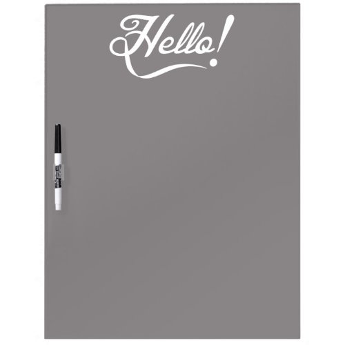 Elegant Hello Dry_Erase Board