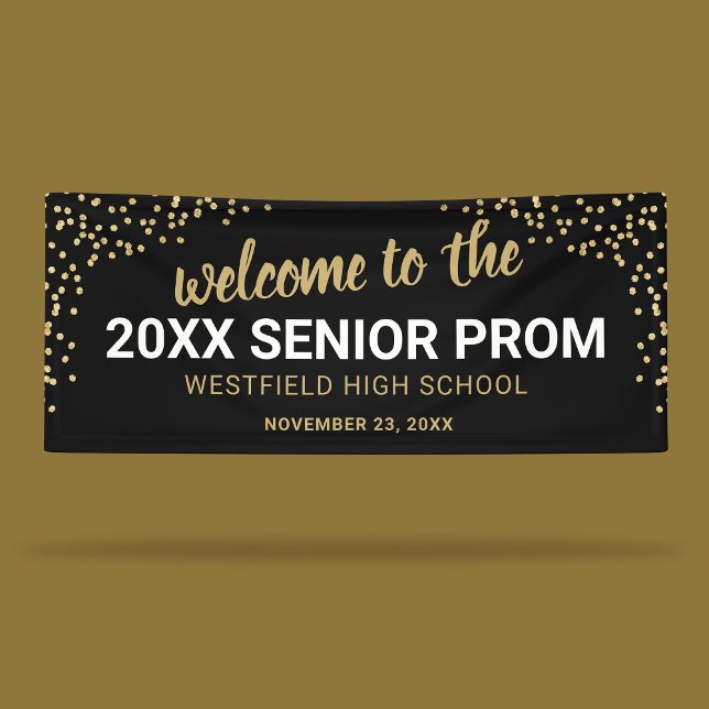 Elegant High School Prom Banner (Creator Uploaded)