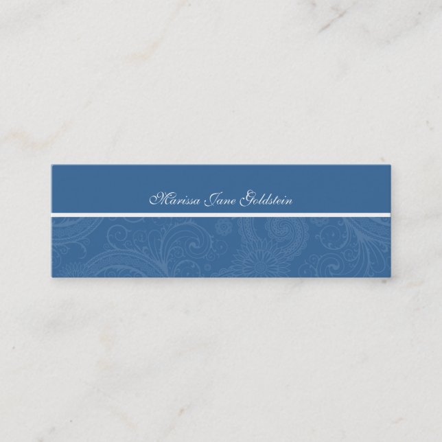 Elegant Hindu Swirl Mommy Cards (Front)