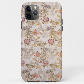 Elegant Historic Vintage Victorian Tapestry Floral Case-Mate iPhone Case