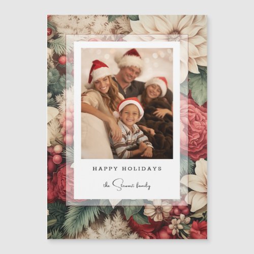 Elegant Holiday Floral Photo