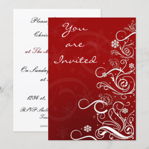 elegant Holiday party Invitation