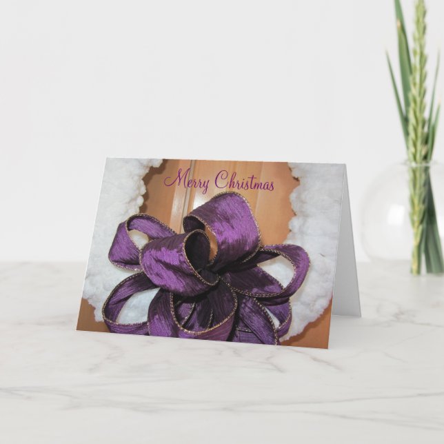 Elegant Holiday Wreath (Front)