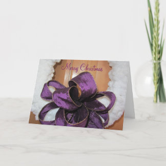 Elegant Holiday Wreath Card