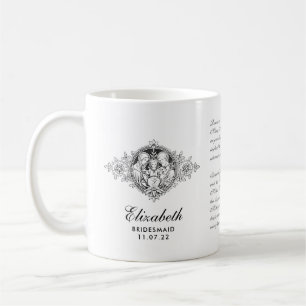 Elegant  Holy Family Bridesmaid Coffee Mug