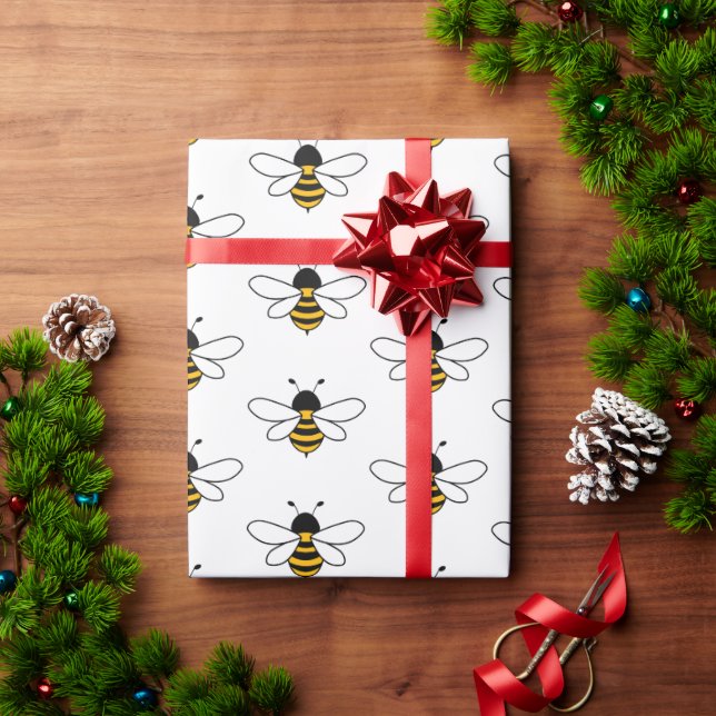 Elegant Honey Business Wrapping Paper (Holiday Gift)