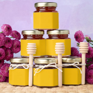 Elegant Honey Jar Favors Complete with Honey Dippe
