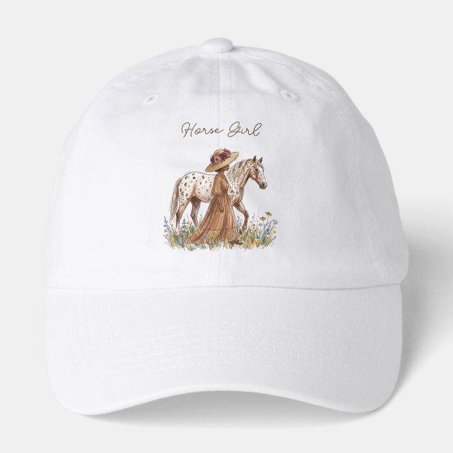Elegant Horse Lover  Hat (Front)