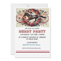 Elegant Horse Race Derby Party / Equestrian