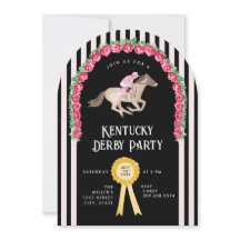 Elegant Horse Race Derby Party