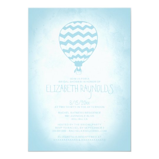 Hot Air Balloon Invitations Template 10