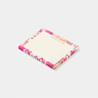 Elegant Hot Pink Floral Bridal Shower Favor
