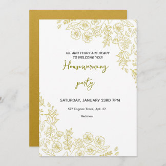 Elegant Housewarming Party Invitation