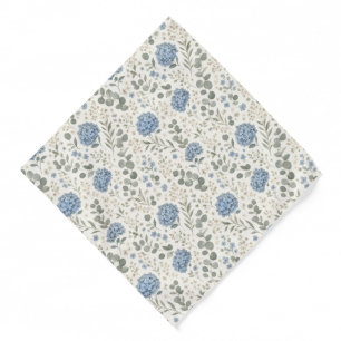 Elegant Hydrangea & Eucalyptus Wedding Bandana