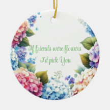 Elegant Hydrangea Flower Sentiment