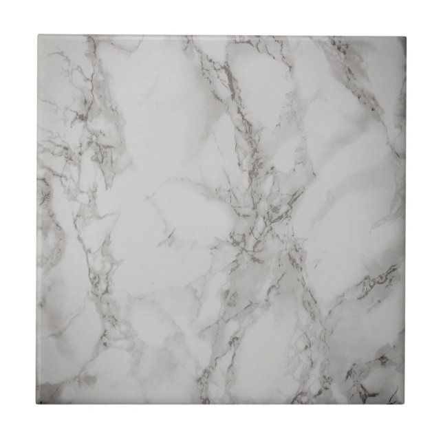 Elegant imitation marble look ceramic tile (Front)
