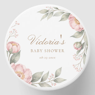 Elegant In Bloom Baby Shower Candle Favor Mini Candle Favors