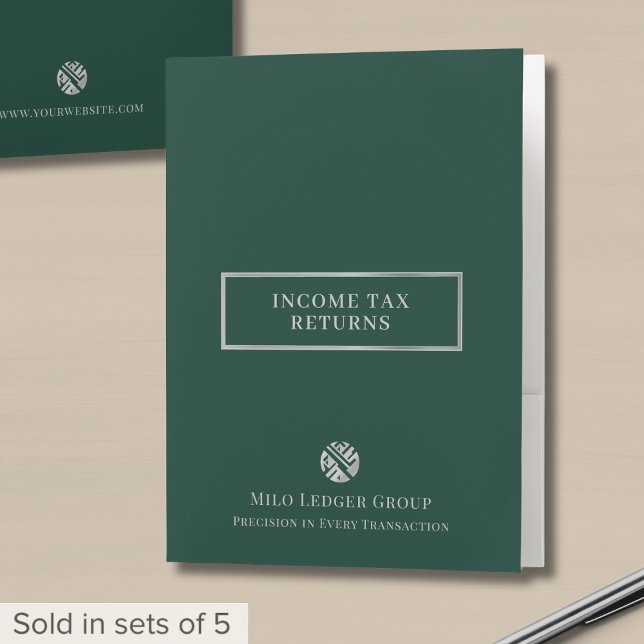 Elegant Income Tax Return Folders (Creator Uploaded)