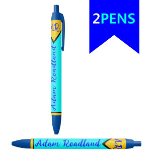Elegant Initial Monogram Name for Students, Best Pen