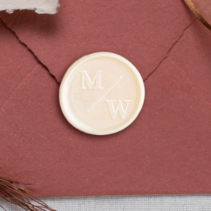 Elegant Initials Wedding Wax Seal Stamp
