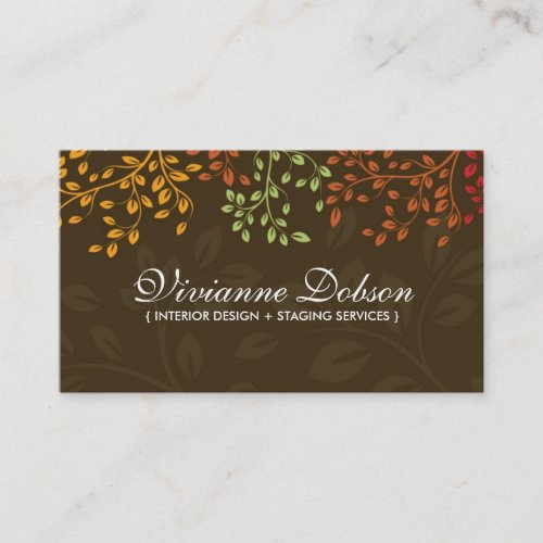 Elegant Interior Designer Business Cards