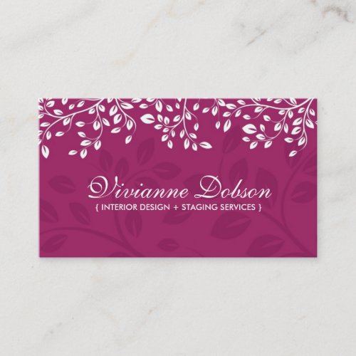 Elegant Interior Designer Business Cards