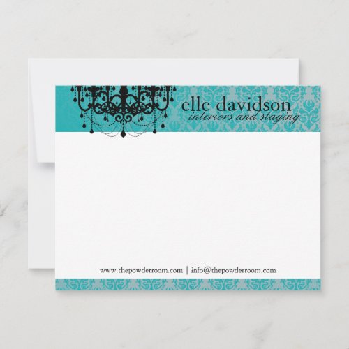 Elegant Interior Designer Notecards