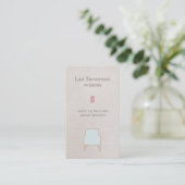 Elegant Interiors Business Card (Standing Front)