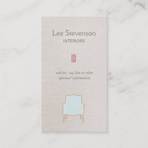 Elegant Interiors Business Card