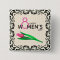 Elegant International Womens Day Button