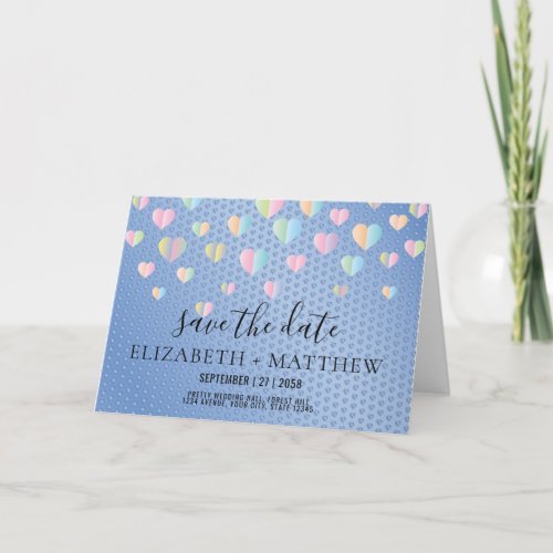 Elegant Invitation and Heart Speckles