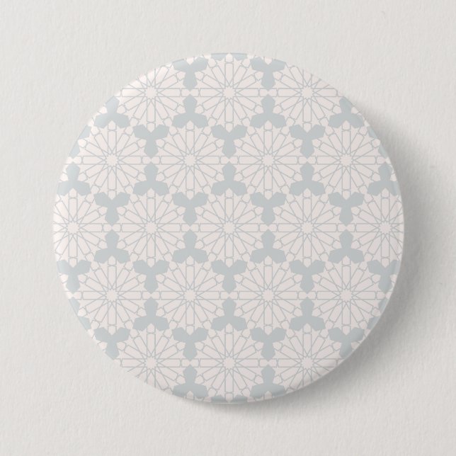 Elegant Islamic Art Design Button (Front)