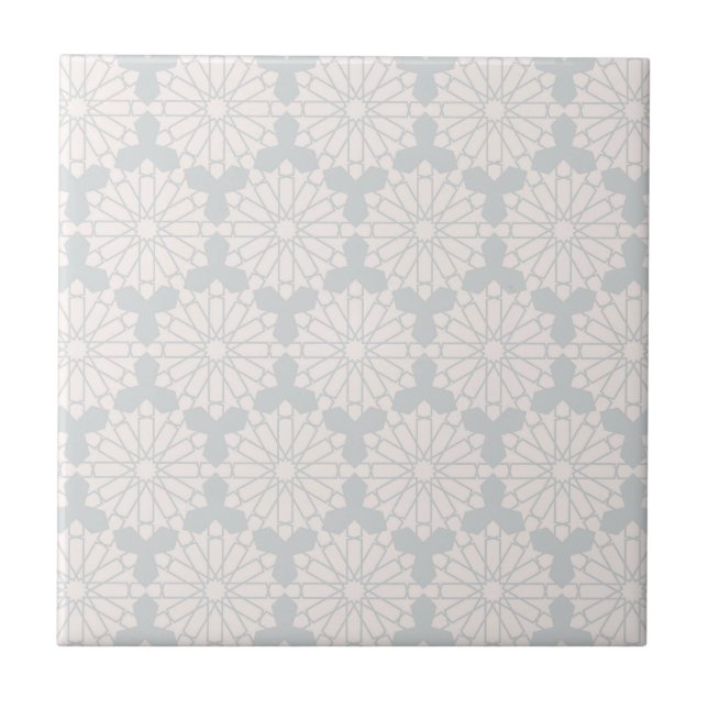 Elegant Islamic Art Design Ceramic Tile (Front)