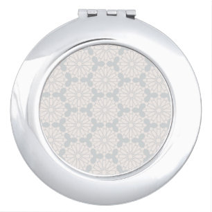 Elegant Islamic Art Design Compact Mirror
