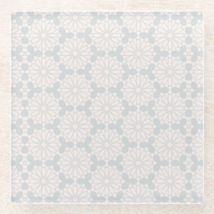 Elegant Islamic Art Design Glass Coaster