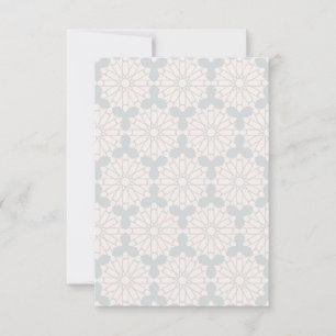 Elegant Islamic Art Design RSVP Card