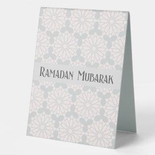 Elegant Islamic Art Design Table Tent