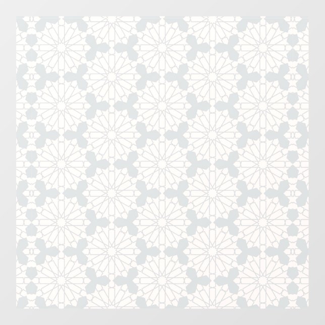 Elegant Islamic Art Design Window Cling (Sheet)