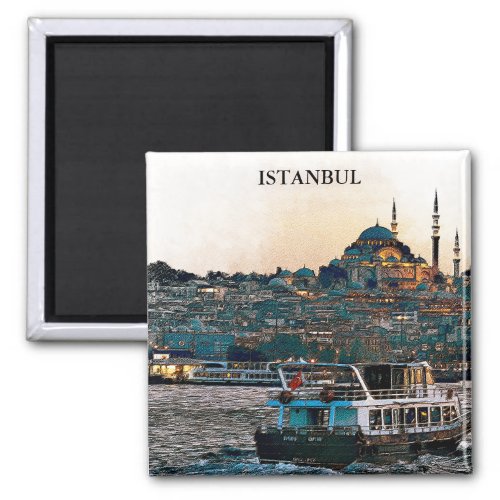 Elegant Istanbul Turkey Hagia Sophia Architecture  Magnet