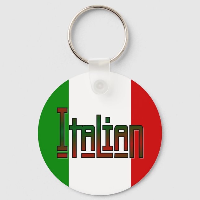 Elegant italian keychain (Front)