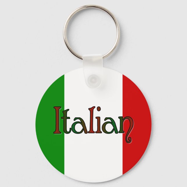 Elegant italian keychain (Front)