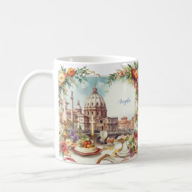 Elegant Italy  Coffee Mug (Left)