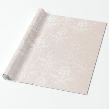 Elegant Ivory Damask For All Occasions Wrapping Paper by graphicdesign at Zazzle