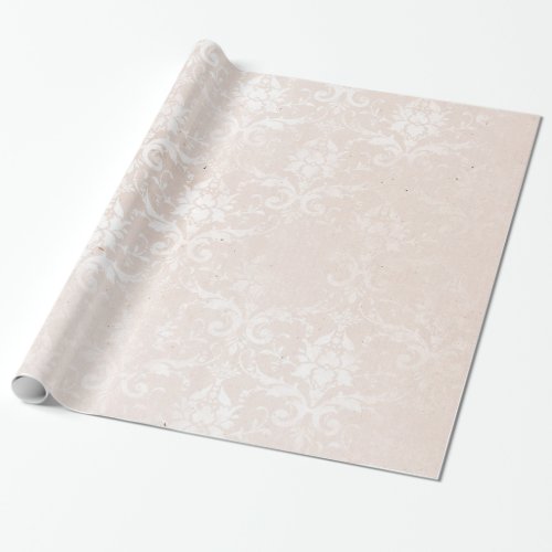 Elegant Ivory damask for all occasions Wrapping Paper